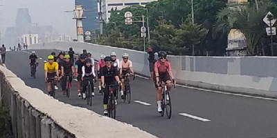 Senin ini, Dishub DKI Uji Coba Jalur Road Bike di Jalan Sudirman-Thamrin