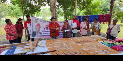 Yolanda Suebu: Saya Bangga Kreativitas Mama Mama Papua 