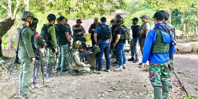 Satgas Namengkawi Bekuk Aktivis KNPB yang Sebarkan Hoaks