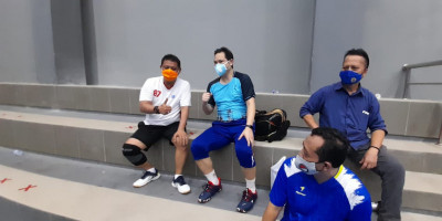 Haryanto Arbie Beri Dukungan SSM Badminton Championship 