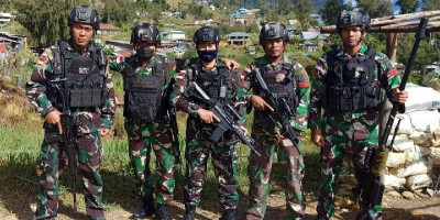 Danrem 174 Merauke Sambangi Pasukan Di Daerah Rawan Sugapa Kabupaten Intan Jaya