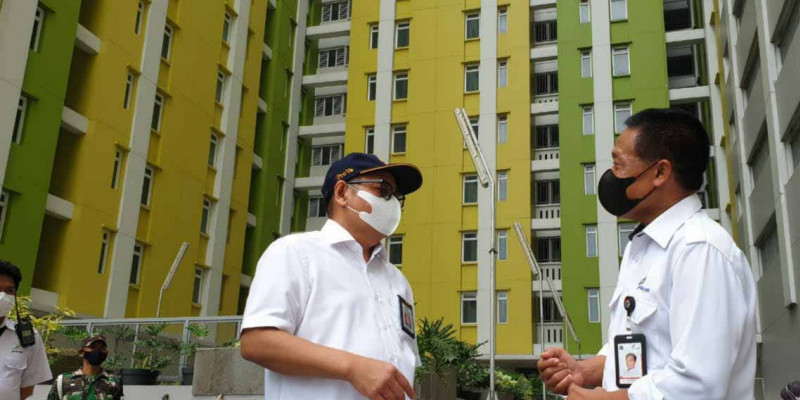 Tangani Pasien Covid-19 di Jakarta, Kementerian PUPR Siapkan Rusun Pasar Rumput