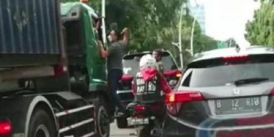 Pengemudi Pajero yang Aniaya Sopir Kontainer Terbukti Pakai Pelat Palsu, Ini Alasannya
