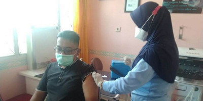 Lanud Silas Papare Gelar Vaksinasi Massal Secara Berkelanjutan