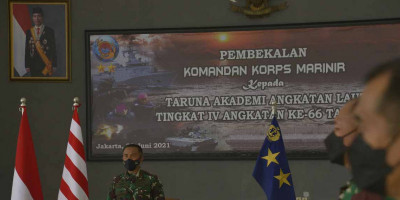 Dankormar Berikan Pembekalan Taruna Taruni AAL Tingkat IV
