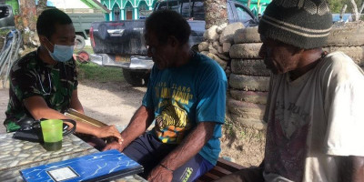 Pos Satgas Melayani Kesehatan Bagi Masyarakat Wamena