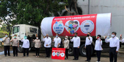 UID - GTG Salurkan 2000 Ton Oksigen Cair ke Berbagai Rumah Sakit