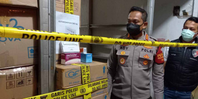 Polisi Ungkap Ruko di Kalideres Timbun Obat Covid-19 Untuk Mainkan Harga
