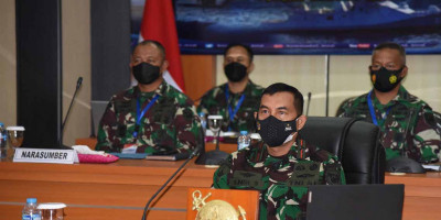 Secara Virtual, Korps Marinir TNI AL Ikuti Sidang Wanbangopstik