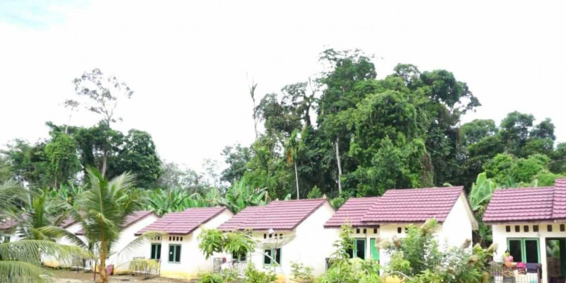 Kementerian PUPR Bangun 80 Rumah Khusus Bagi Masyarakat Suku Anak Dalam di Jambi