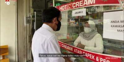 Temui Kelangkaan Obat Covid-19 Saat Sidak Jokowi Langsung Telepon Menkes, Ini yang Terjadi