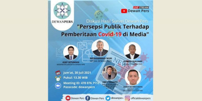Hasil Survei: Kualitas Pemberitaan Covid-19 di Media Massa Dinilai Positif