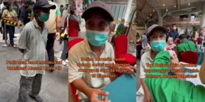 Kayuh Sepeda 15 Kilometer Demi Divaksin, Kakek Saparuddin Dapat Hadiah Sepeda Motor