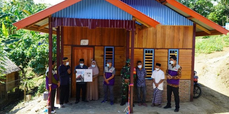 Kolaborasi untuk Negeri Hadirkan Rekonstruksi 75 Rumah di Mamuju