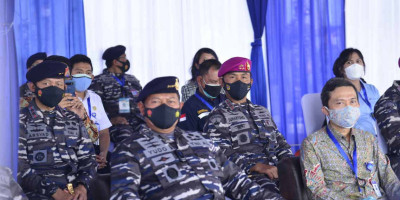 Dankormar Menghadiri Upacara Pelepasan Ekspedisi Jala Citra I “Aurora” 2021