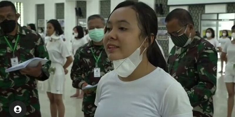 Viral Alasan Wanita Ini Ingin Jadi Tentara: Ingin Buat Mantan Menyesal 