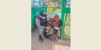 Beberapa Hari Belum Makan, Pasangan Suami Istri di Papua Datangi Pos TNI 