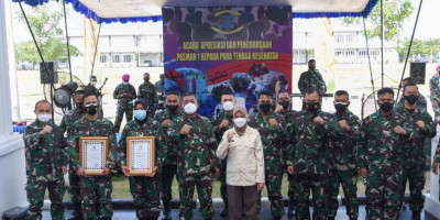Pasmar 1 Berikan Apresiasi Kepada Para Tenaga Kesehatan