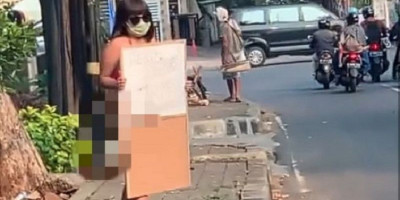 Ternyata, Ini Alasan Dinar Candy Protes PPKM Berbikini di Jalan