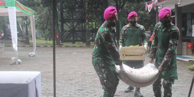 Pandemi Belum Usai Program Marinir Peduli Dan Berbagi Tak Berhenti