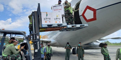 Panglima TNI Perintahkan TNI AU Dukung Distribusi Vaksin di Papua