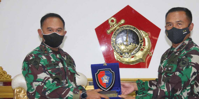 Dankormar Terima Courtesy Call Danpuspomal