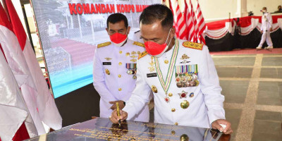 Dankormar Resmikan Taman Wanarata