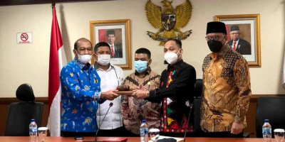 Fachrul Razi Terpilih Kembali Secara Aklamasi Ketua Komite I DPD RI