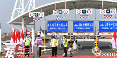 Presiden Jokowi Resmikan Ruas Jalan Tol Kelapa Gading-Pulo Gebang