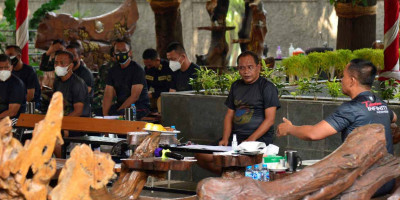 Dankormar Menerima Paparan Serbuan Vaksinasi Ke 2 Muara Gembong