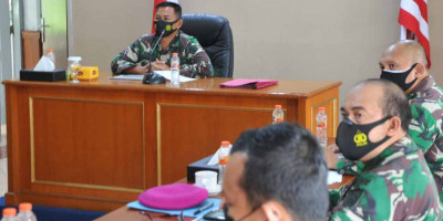 Danlanmar Jakarta Terima Paparan Serbuan Vaksinasi Covid-19 Masyarakat Pesisir Cilincing