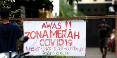 Tersisa Satu RT Zona Merah di DKI Jakarta