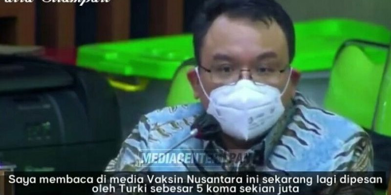 Marah dan Sebut Kepala BPOM Meremehkan Vaksin Nusantara, Saleh Daulay: Dipesan Turki Tapi Ditolak di Indonesia