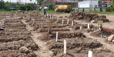 Makam Korban Covid-19 di TPU Rorotan Ambles, Begini Penjelasan Dinas Pertamanan DKI 