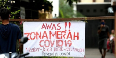 Zona Merah Covid-19 di DKI Jakarta Sisakan Satu RT