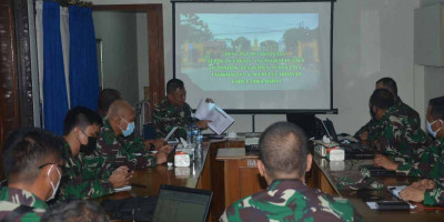 Danlanmar Jakarta Pimpin Rapat Persiapan Serbuan Vaksin