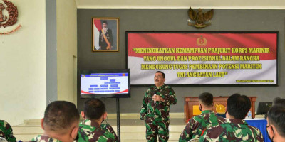 Komsos Adalah “Senjata Pamungkas” Seorang Prajurit Marinir