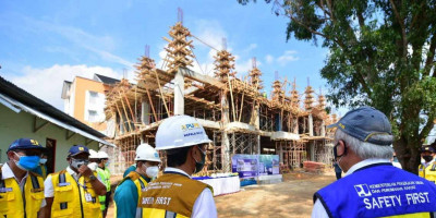 Kementerian PUPR Targetkan Rusun Kampus Unila Selesai Akhir 2021