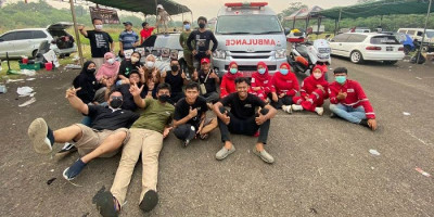 PMI Tangsel Dukung Kesuksesan Bodisa Drag Race 2021