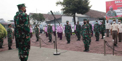 Danrumkitalmar Cilandak Pimpin Apel Khusus Dalam Rangka Menuju WBBM