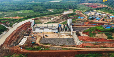 Bendungan Margatiga Segera Diselesaikan Akhir Tahun 2021