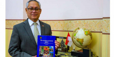 KBRI Moskow Rilis Buku Akses Pasar Rusia Bagi Pebisnis Indonesia