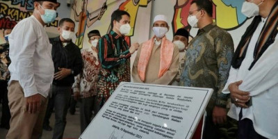 Ganti Nama GOR Rorotan Jadi GOR Sekda Saefullah, Anies: Pahala Tanpa Henti untuk Almarhum