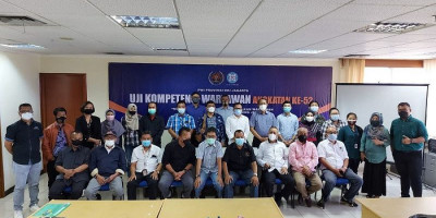 UKW Angkatan ke-52 PWI Jaya, 100 Persen Peserta Dinyatakan Kompeten