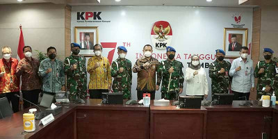 KPK dan TNI Perkuat Sinergisitas Pemberantasan Korupsi