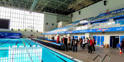 Stadion Renang Aquatic Papua Termegah dan Terbaik di Indonesia