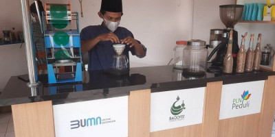 PLN Dukung Usaha Kopi Pesantren di Cilegon, Omzet  Melonjak 4 Kali Lipat