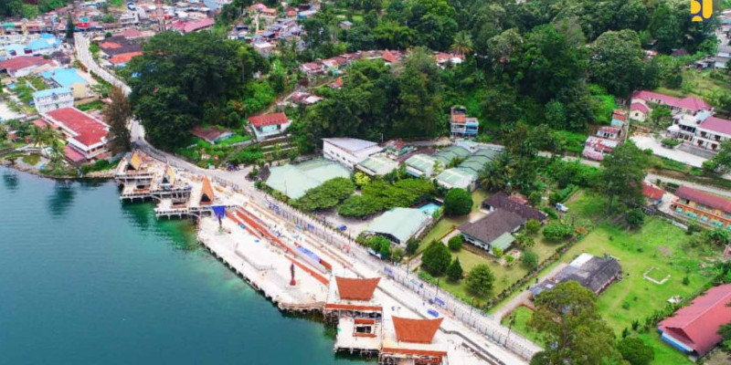 Kementerian PUPR Rampungkan Sejumlah Infrastruktur di Kawasan Wisata Danau Toba
