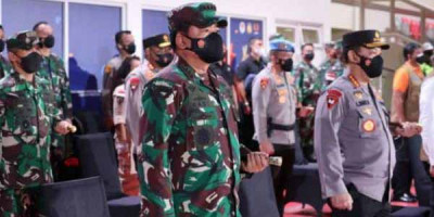 Panglima TNI dan Kapolri Tinjau Kesiapan Pengamanan PON XX Papua Jelang Pembukaan