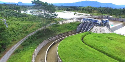 Kementerian PUPR Targetkan Jaringan Irigasi Jambo Aye di Aceh Rampung Tahun 2022
